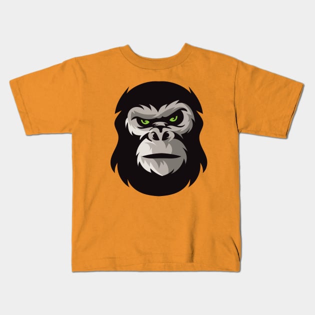 Gorilla Kids T-Shirt by BAM Designer